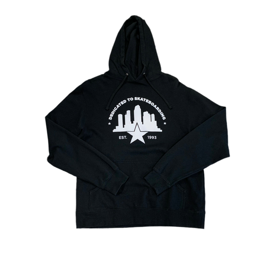 Vintage Dedicated To Skateboarding Hoodie